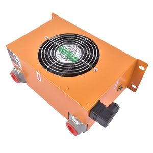 AH0608T CA Air-Cooled Radiator Hydraulic Oil Cooler for AGT Q12 H12 QH12 <b>DC</b> <b>12V</b> Fan System - Product Image 2