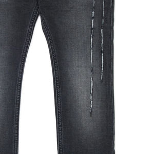 Pantalon en jean décontracté pour garçons, qualité supérieure, coton, coupe slim, tissu confortable et respirant avec poches latérales pour plus de confort - Product Image 4