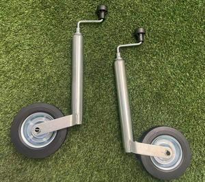 Nouvelle <span class=keywords><strong>roue</strong></span> de remorquage de remplacement très vendue, 8/9 pouces, capacité 500 kg, robuste, réglable, <span class=keywords><strong>pour</strong></span> pièces de <span class=keywords><strong>remorque</strong></span> - Product Image 1