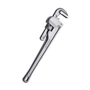 Jeu de clés à molette réglables pour plomberie, 3 pièces, 10'', 14'', 18'', en aluminium, pour tuyaux droits, avec mâchoires haute résistance, Ergo - Product Image 1