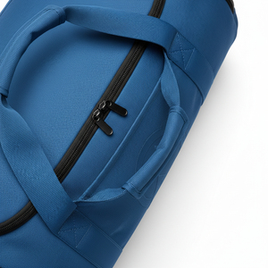 Sac de voyage extérieur avec compartiment à chaussures, sac de sport à bandoulière personnalisé avec logo et motif, sac de gym à fermeture éclair - Product Image 5