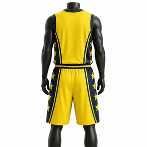 Uniformes de Baloncesto de Alta Calidad con Logotipo Personalizado, Tela de Secado Rápido para un Movimiento Cómodo Durante el Entrenamiento y los Juegos - Product Image 3