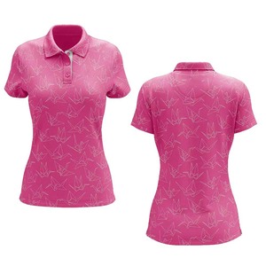 Premium Quality Soft Fabric Sublimation <b>Polo</b> <b>Shirt</b> For Girls Latest Design Hot Sale <b>Women</b> Sublimated <b>Polo</b> <b>Shirts</b> for sale - Product Image 6