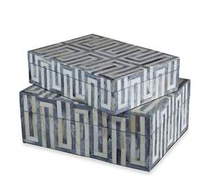 Caja de Joyería de Lujo con Incrustaciones de Hueso y Forro de Terciopelo, Hecha a Mano, Ecológica, con Diseño de Amor y Ángel, a Buen Precio - Product Image 5