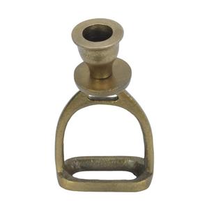 Hot Sell <b>Brass</b> Candle Stand For <b>Candlestick</b> Antique Horse Stirrup Candle Holder Living Room Home Decoration Items - Product Image 2