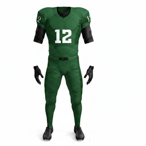 Uniforme de football américain de qualité supérieure, logo personnalisé, 100% polyester respirant, prix de gros, ensemble d'uniformes de football américain - Product Image 6