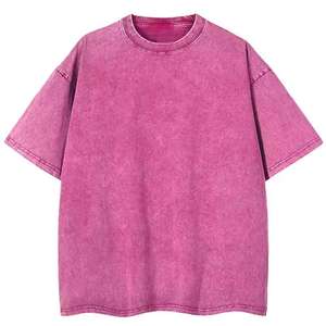 Wholesale High Quality <b>Men's</b> Acid Wash T <b>Shirt</b> Streetwear Oversized Hip Hop 100% Cotton Custom Vintage T <b>Men's</b> T-<b>shirts</b> - Product Image 5