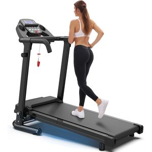 Tapis Roulant Pieghevole Portatile per Casa, 2.5HP, Capacità 300 lb, Maniglie Pieghevoli, Controllo APP, Peso Massimo Utente 120kg - Product Image 1