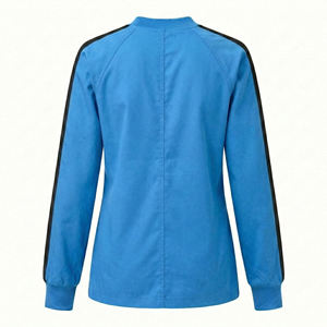 Chaqueta Médica para Mujer al por Mayor, Abrigo Térmico con Botones a Presión, Uniforme de Enfermería para Hospital, Servicio de Logotipo Personalizado, Chaquetas Quirúrgicas - Product Image 3