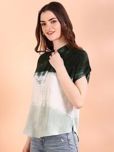 เสื้อผู้หญิง Maaesa ผ้าเรยอน ลายมัดย้อม คอลเลคชั่นดีไซเนอร์ เสื้อฤดูร้อนน้ำหนักเบา จากผู้ส่งออกอินเดีย - Product Image 2