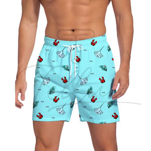 Shorts de Playa de Alta Calidad con Diseño Moderno, Hechos a Medida, Ligeros, Holgados, para Hombre - Product Image 2