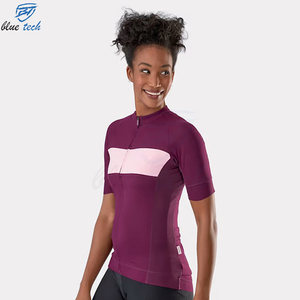 Jersey de Ciclismo Premium para Mujer, Manga Corta, Diseño Floral Personalizado, Ropa de Ciclismo Transpirable de Secado Rápido, OEM - Product Image 3