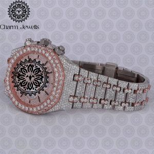 Reloj de Lujo para Hombre Charm, Caja de Acero Inoxidable de 40 mm, Movimiento Mecánico, Fecha Automática, Esfera de Cristal Luminoso, Resistencia al Agua de 10 Bares - Product Image 1