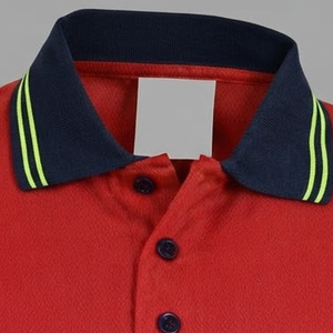 เสื้อโปโลแขนยาวผู้ชายสั่งทำสีและขนาดได้ตามต้องการ พิมพ์ลายด้วยความร้อน เสื้อโปโลทำงานผู้ชายแบบมองเห็นได้ชัดเจน - Product Image 5
