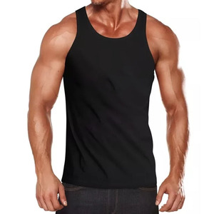 Camiseta sin Mangas de Hip Hop para Hombre, Diseño Personalizado ODM, Estampado Gráfico, Algodón y Poliéster, Ropa Deportiva, Moda Verano 2025 - Product Image 3