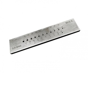 Plaque de tirage ovale en aluminium de haute qualité pour fil de bijouterie, rapport 75%, 0,5-3 mm, 31 trous, pour la fabrication de bagues, boucles d'oreilles, colliers et bracelets - Product Image 1
