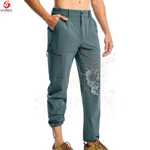 Men's Lightweight <b>Cargo</b> Pants Premium Cotton Relaxed Fit Multi Pocket Utility Trousers Casual <b>Work</b> Streetwear Outdoor Activities - Product Image 4