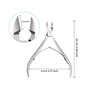 Pince à cuticules en acier inoxydable 2026 pour pédicure et manucure, coupe-ongles et coupe-cuticules pour l'élimination des peaux mortes, vente chaude - Product Image 2