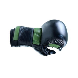 ถุงมือ MMA สำหรับฝึกซ้อมแบบเปิดฝ่ามือ สำหรับผู้ชาย เหมาะสำหรับการฝึกซ้อมกราปลิง คิกบ็อกซิ่ง มวยไทย ป้องกันตัว และการฝึกซ้อมกับกระสอบทราย - Product Image 2