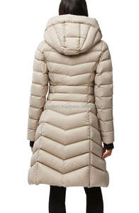 Parka Ajustada para Niñas, Chaqueta Larga de Invierno Acolchada para Mujer, Parkas con Capucha, Chaqueta Gruesa y Cálida, Servicio OEM - Product Image 4