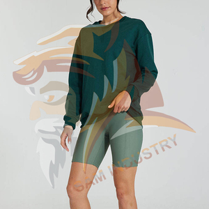 Sweat-shirts en molleton d'hiver pour femmes à épaules tombantes, style pull à manches longues, sweat-shirts oversize pour femmes - Product Image 2