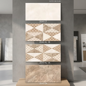 Azulejos de Cerámica para Pared de Cocina, Diseño Brillante, Precio de Fábrica, 12x24, Patrón Floral, Azulejos de Porcelana Esmaltados Digitalmente, 30x60cm, Precio Económico - Product Image 4