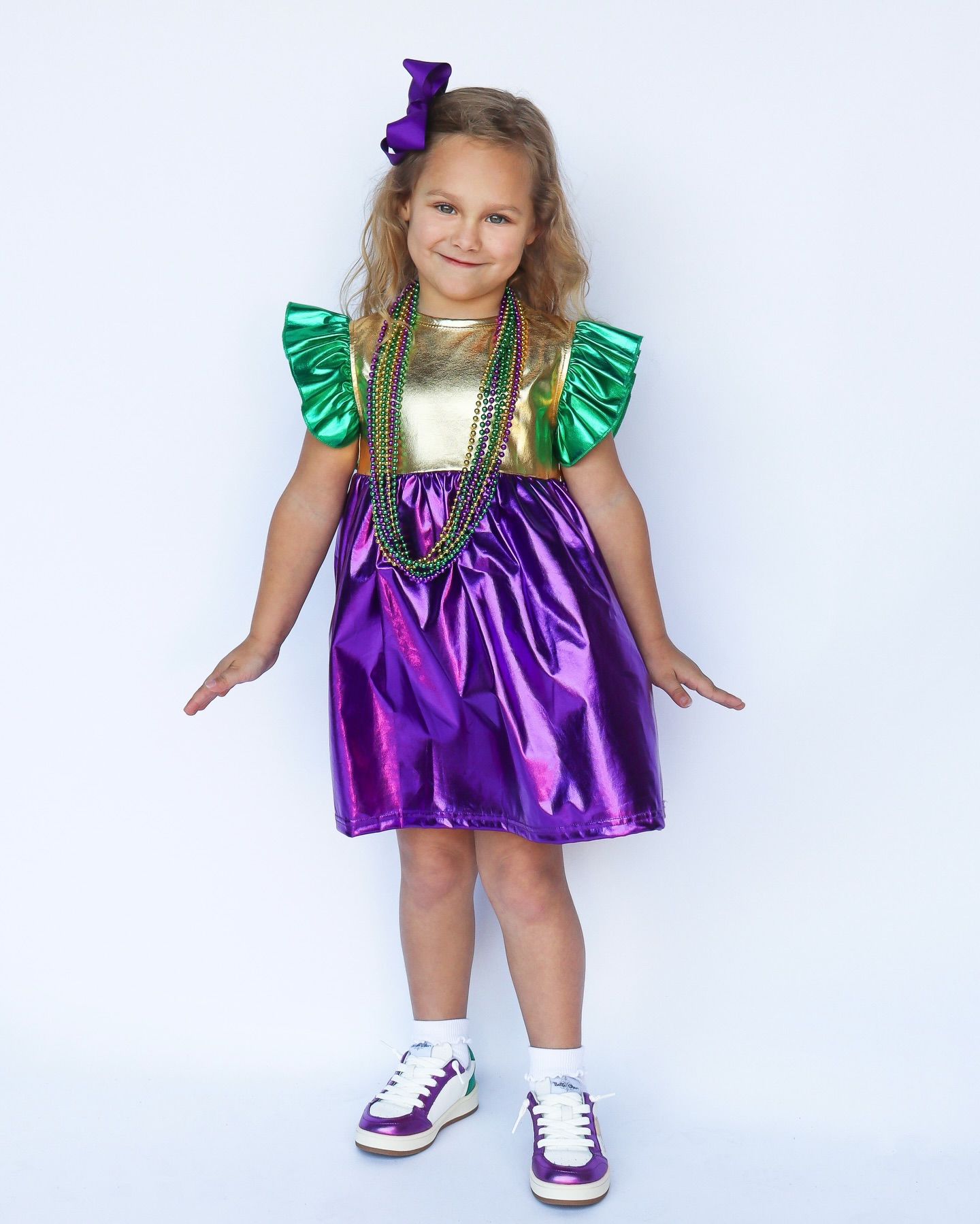 green emerald velvet dress Sequin-Print Colette Long Prom Dress CL5195 White/Multi / 00 main image 1