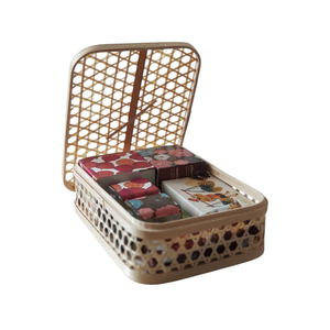 Luxury Corporate Gifting Bamboo Gift <b>Box</b> Custom Logo Eco Friendly Woven Gift Craft <b>Hampers</b> Basket Holiday Festival Souvenir - Product Image 3