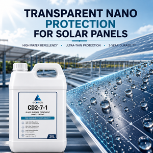 ECOWAY CD2-7-1 Revestimiento Nano Hidrofóbico Transparente para Paneles Solares, Protección de Superficie de Polisiloxano Repelente al Agua - Product Image 1