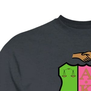 Camiseta de Mujer Personalizada con Bordado en Carbón, Manga Corta, Cuello Redondo, Informal, con Diseño de Logotipo de Escudo Colorido, Moda Urbana - Product Image 2