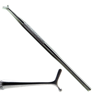 Pulidor de amalgama de bola 34, instrumento dental de relleno de un solo extremo, herramienta quirúrgica manual para odontología restauradora clínica - Product Image 1