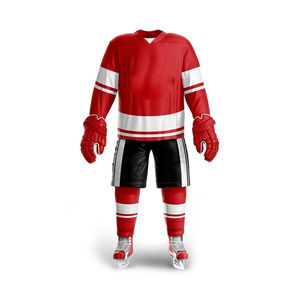 Uniforme de Hockey sobre Hielo Personalizado de Alta Calidad, Corto, Transpirable, 100% Poliéster, Fácil de Usar, Totalmente Personalizado, Pakistán - Product Image 6