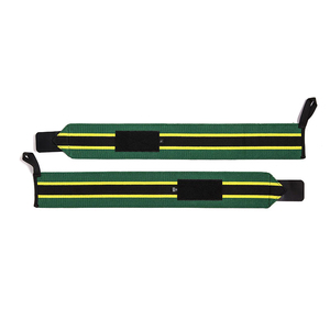 Winton Impex Bandes de maintien pour poignets à logo personnalisé, séchage rapide, extensibles, avec fermeture auto-agrippante, pour la gym, les sports et l'haltérophilie - Product Image 2