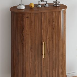 Portabottiglie Multifunzionale per 12 Bottiglie, Mobile Bar in Stile Rustico per Soggiorno e Cucina - Product Image 5