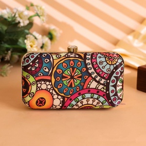 Nouvel Arrivage Pochette de Soirée Sagun de Créateur, Motif Paon, Élégante, pour Femme, Cadeau de Mariage et de Remerciement Sagun - Product Image 1