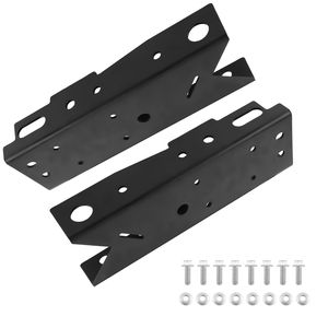 2 pièces de réparation de cadre arrière compatibles avec les modèles Chevrolet Silverado GMC 1500 de 1999 à 2014, pièces de carrosserie de camion, modèle D0100X3TI2P - Product Image 6
