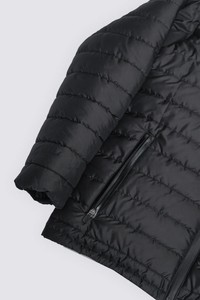 Chaqueta Acolchada de Color Sólido Personalizada – Abrigo de Invierno Impermeable con Capucha para Hombre, Suministro al por Mayor OEM - Product Image 5