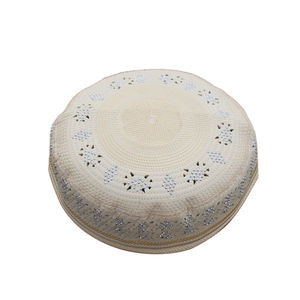 <b>Top</b> Selling Men Prayer Cap Comfortable Soft Kufi Taqiyah Bulk Manufacturer Supply - Product Image 3