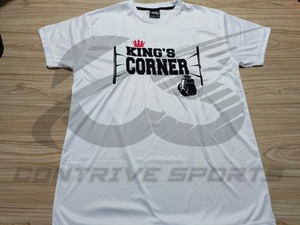 รับสกรีนเสื้อยืด พิมพ์ลายเสื้อยืดพร้อมโลโก้ สำหรับผู้ชาย แบรนด์ของคุณเอง เสื้อยืดโปรโมชั่น เสื้อยืด MMA แบบกำหนดเอง พร้อมป้ายกำกับสั่งทำ - Product Image 4