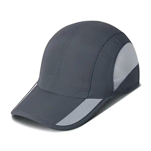 Gorra de golf de 6 paneles 100% poliéster de color sólido con logotipo bordado en 3D, gorra deportiva tipo trucker de malla de espuma para hombre. - Product Image 3