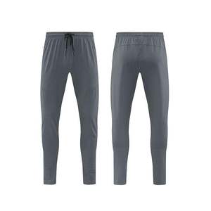 Pantalon de jogging sportif d'automne avec cordon de serrage, personnalisable, mi-lourd, respirant, imperméable, en toile, pour la gym, 100 % coton - Product Image 4