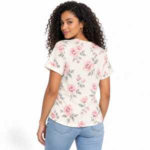 Camiseta para Mujer con Material Cómodo, Ligero y de Alto Rendimiento, Ajuste Flexible para un Estilo Casual Moderno y Uso Diario - Product Image 3