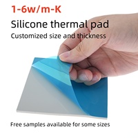 Coussin thermique en silicone découpé avec précision pour GPU CPU