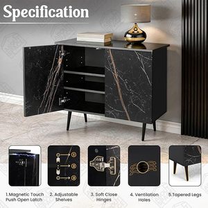 <b>Shoe</b> Cabinet - 3 Tier <b>Shoe</b> Rack with Door |Press Open 2 Door Engineered Wood <b>Shoes</b> Stand for Home - Product Image 3