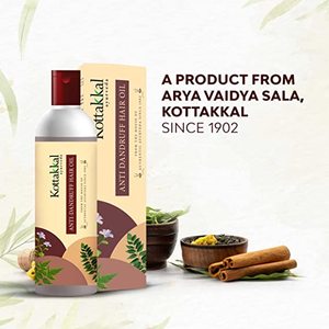Aceite Capilar Anticaspa Kottakkal, Fórmula Herbal Ayurvédica para el Cuidado del Cuero Cabelludo, 150 ml - Product Image 2