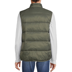 Chaleco Acolchado OEM Personalizado, Chaqueta sin Mangas para Hombre, Chaleco Acolchado Personalizado al por Mayor, Tejido Brillante Ligero - Product Image 5