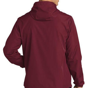 Chaqueta Cortavientos Casual Americana para Hombre con Capucha Ajustable, Chaqueta con Capucha para Invierno, Estilo Urbano, Tejido Ecológico Impermeable - Product Image 2