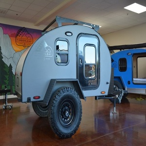 Customized New Luxury Aluminium European Design Travel Teardrop Off-Road Camper Trailer for Apartment and House Use - Product Image 5