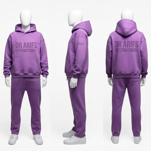 Conjunto Deportivo de Primera Calidad para Hombre, Corte Ajustado, Lavado Ácido, Estampado, Ropa Deportiva, Ropa Urbana, Servicio OEM, Suministro Directo de Fábrica - Product Image 5