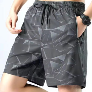 Wholesale <b>Men</b> Causal <b>Shorts</b> Fitness Quick Dry Summer Wear Breathable Training <b>Shorts</b> With Custom Logo <b>Compression</b> Gym <b>Shorts</b> - Product Image 1